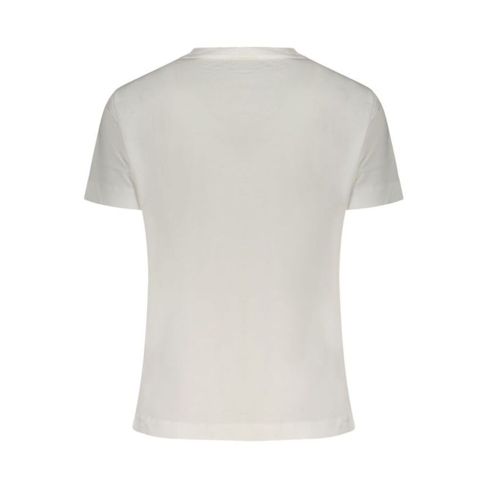 Desigual Bianco Cotton Women Women's T-Shirt - Picture 2 of 2